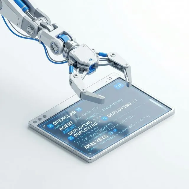 OpenClaw robotic arm interface cover